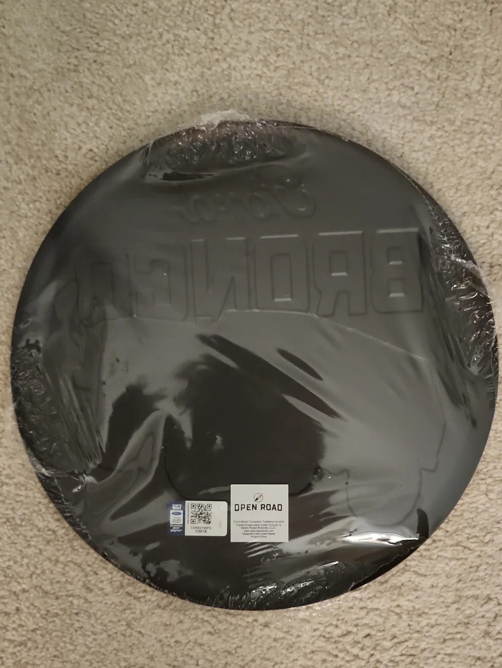 Metal Ford Bronco Sign Decor New 12 Inches